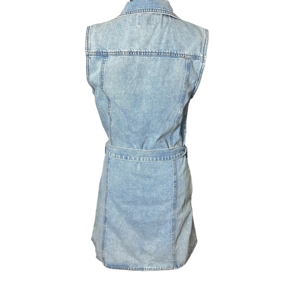 CiSono Womens Denim Mini Dress Size Large - Picture 5 of 12